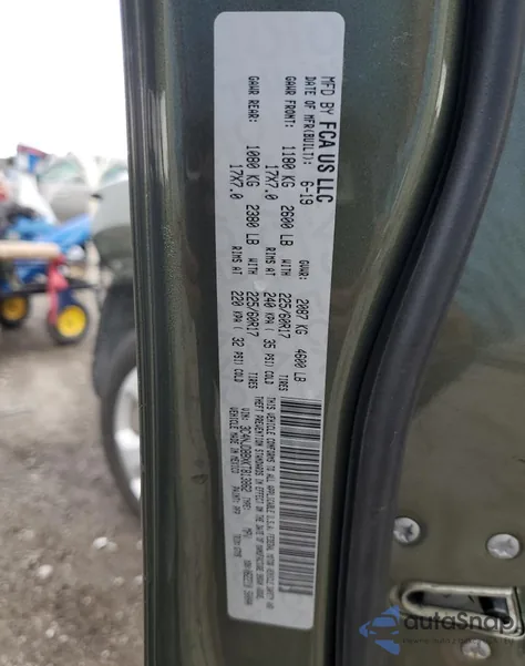 2019 Jeep Compass Latitude from USA, damaged, VIN 3C4NJDBBXKT813862